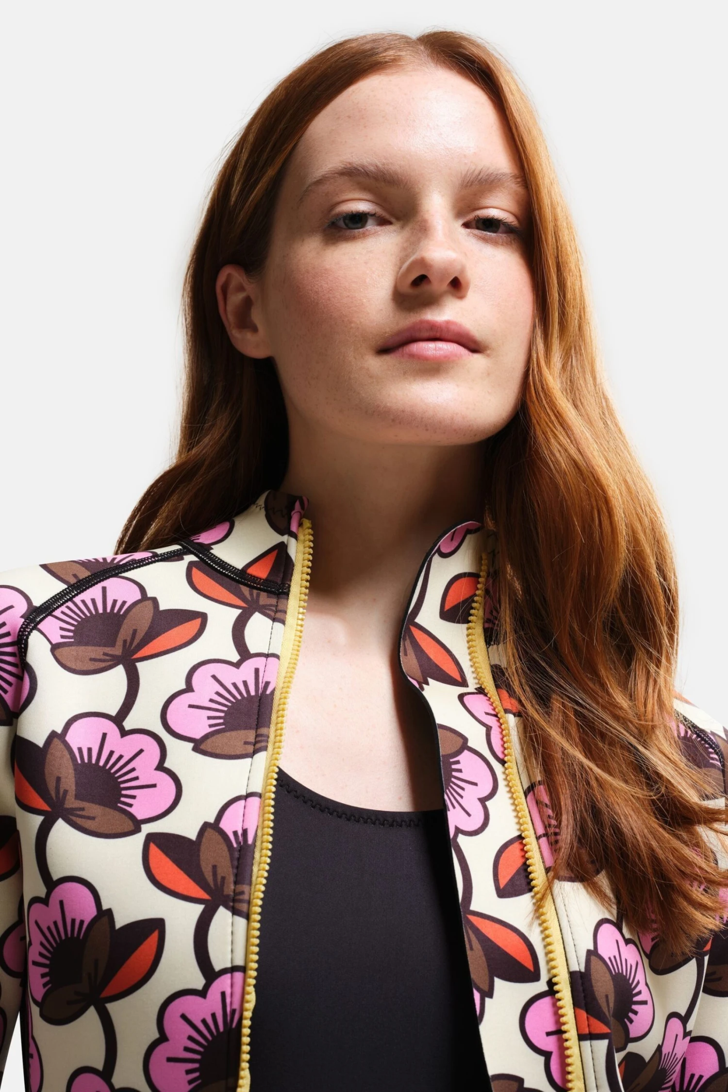 Regatta Orla Kiely Long Sleeve Scuba Top-Rosa 5 Regatta Orla Kiely Long Sleeve Scuba Top-Rosa - Imagen 5
