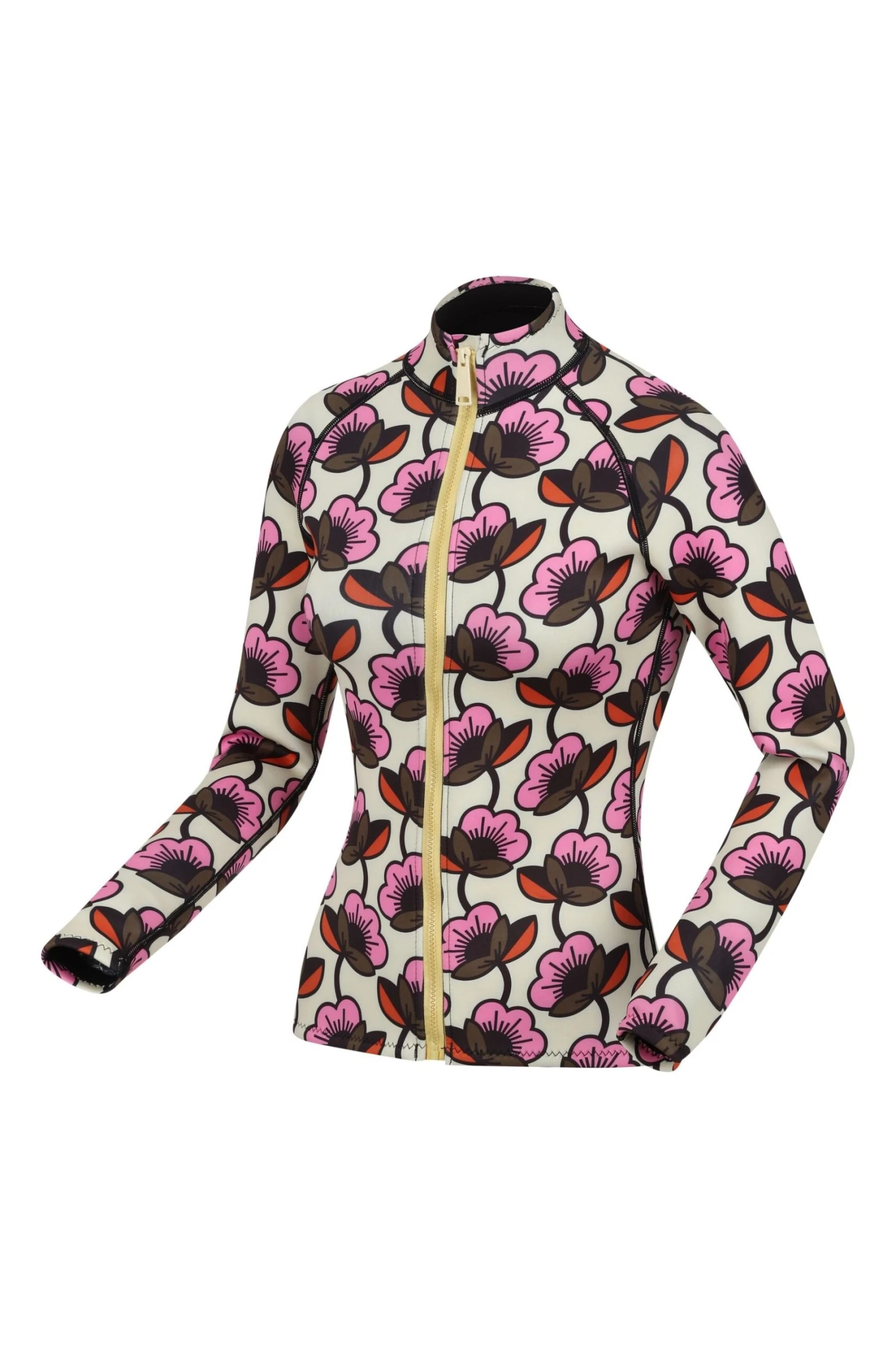 Regatta Orla Kiely Long Sleeve Scuba Top-Rosa 8 Regatta Orla Kiely Long Sleeve Scuba Top-Rosa - Imagen 8