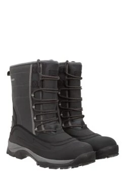 Mountain Warehouse Grey Park Snow Boots - Mens