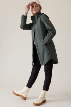 Athleta Black Waterproof Hooded Parka-Negro 7 Athleta Black Waterproof Hooded Parka-Negro -Tienda Barata Deporte K42484