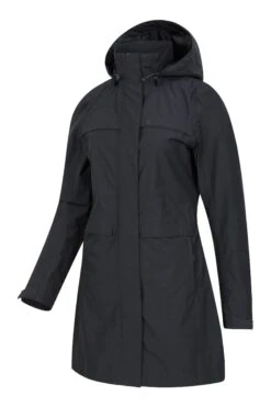 Mountain Warehouse Black Cloud Burst Textured Waterproof Jacket - Womens -Tienda Barata Deporte K64758s4