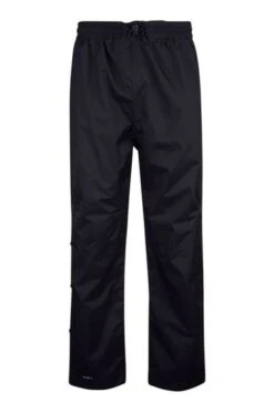 Mountain Warehouse Black Downpour Mens Waterproof Trousers - Short Length -Tienda Barata Deporte L16506