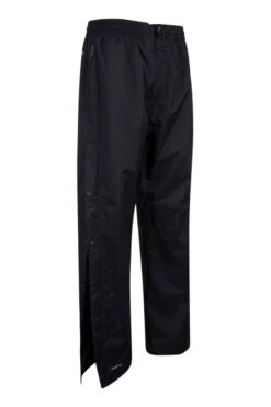Mountain Warehouse Black Downpour Mens Waterproof Trousers - Short Length -Tienda Barata Deporte L16506s3