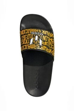 Adidas Black Messi Adilette Youth & Junior Slides -Tienda Barata Deporte M33383