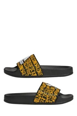 Adidas Black Messi Adilette Youth & Junior Slides -Tienda Barata Deporte M33383s5