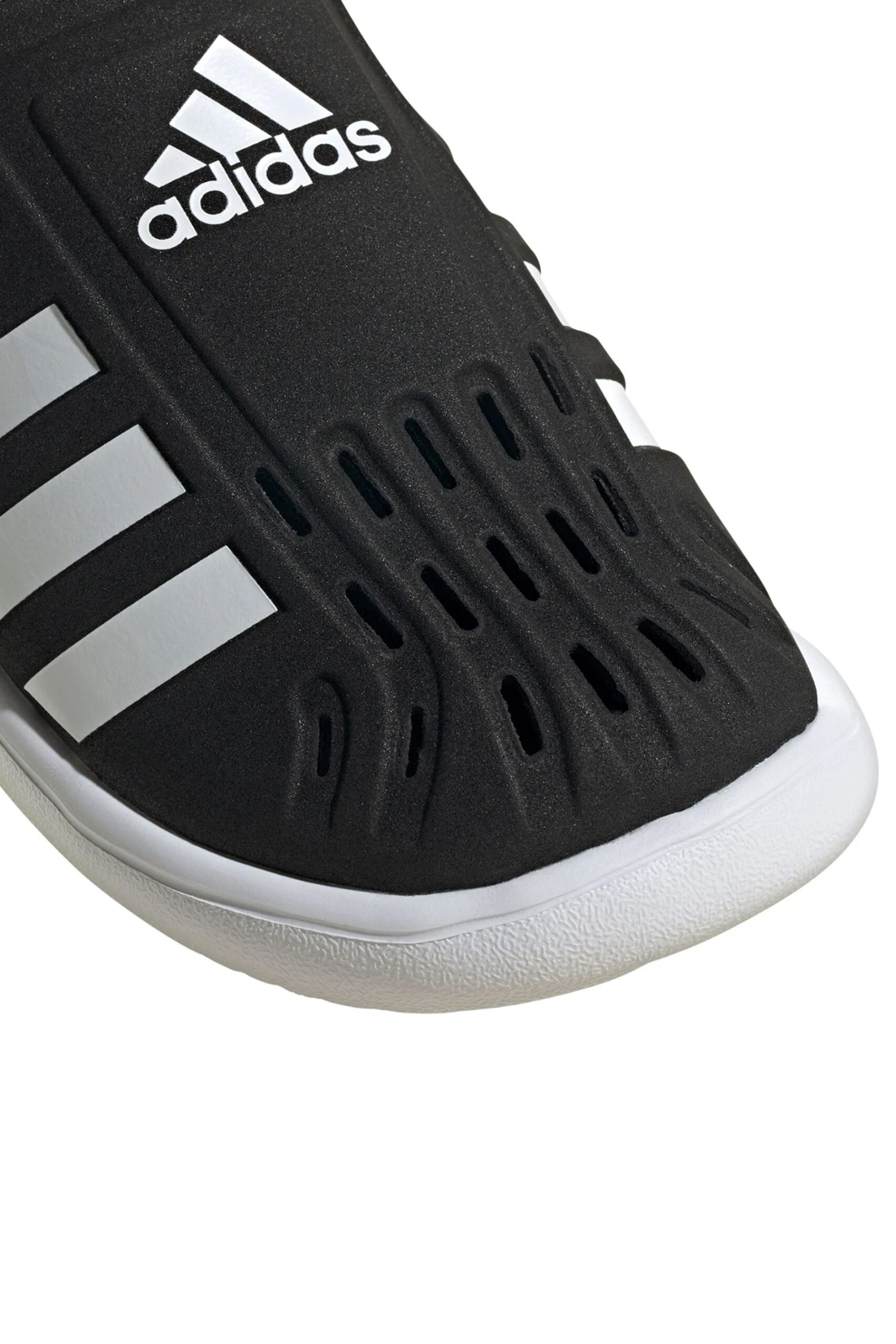 Adidas Black Adilette Junior Sandals 7 Adidas Black Adilette Junior Sandals - Imagen 7