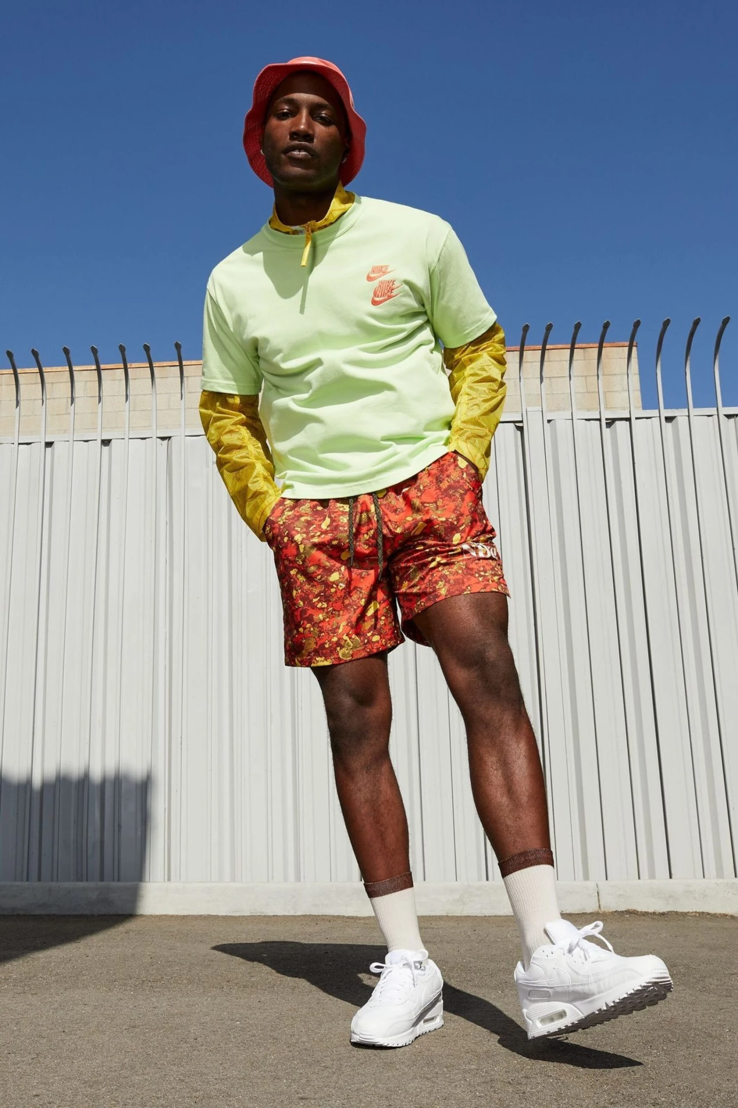 Nike White Air Max 90 Leather Trainers-Blanco 2 Nike White Air Max 90 Leather Trainers-Blanco - Imagen 2