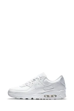 Nike White Air Max 90 Leather Trainers-Blanco 19 Nike White Air Max 90 Leather Trainers-Blanco -Tienda Barata Deporte M49192s6