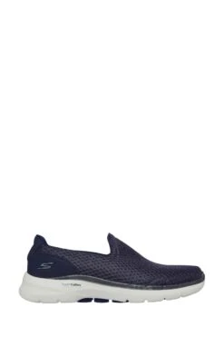 Skechers Blue GO WALK 6 Motley Mens Trainers