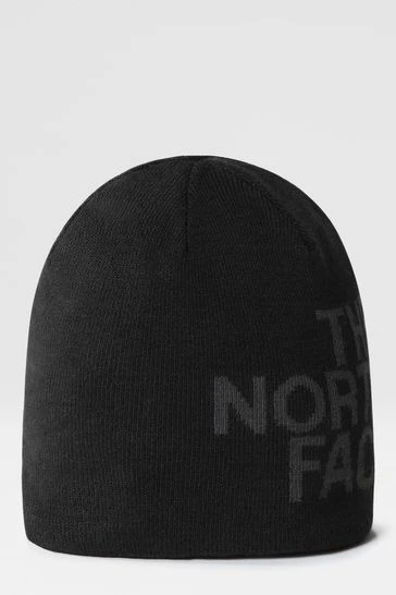 The North Face Black Reversible Banner Beanie Hat 8 The North Face Black Reversible Banner Beanie Hat - Imagen 8