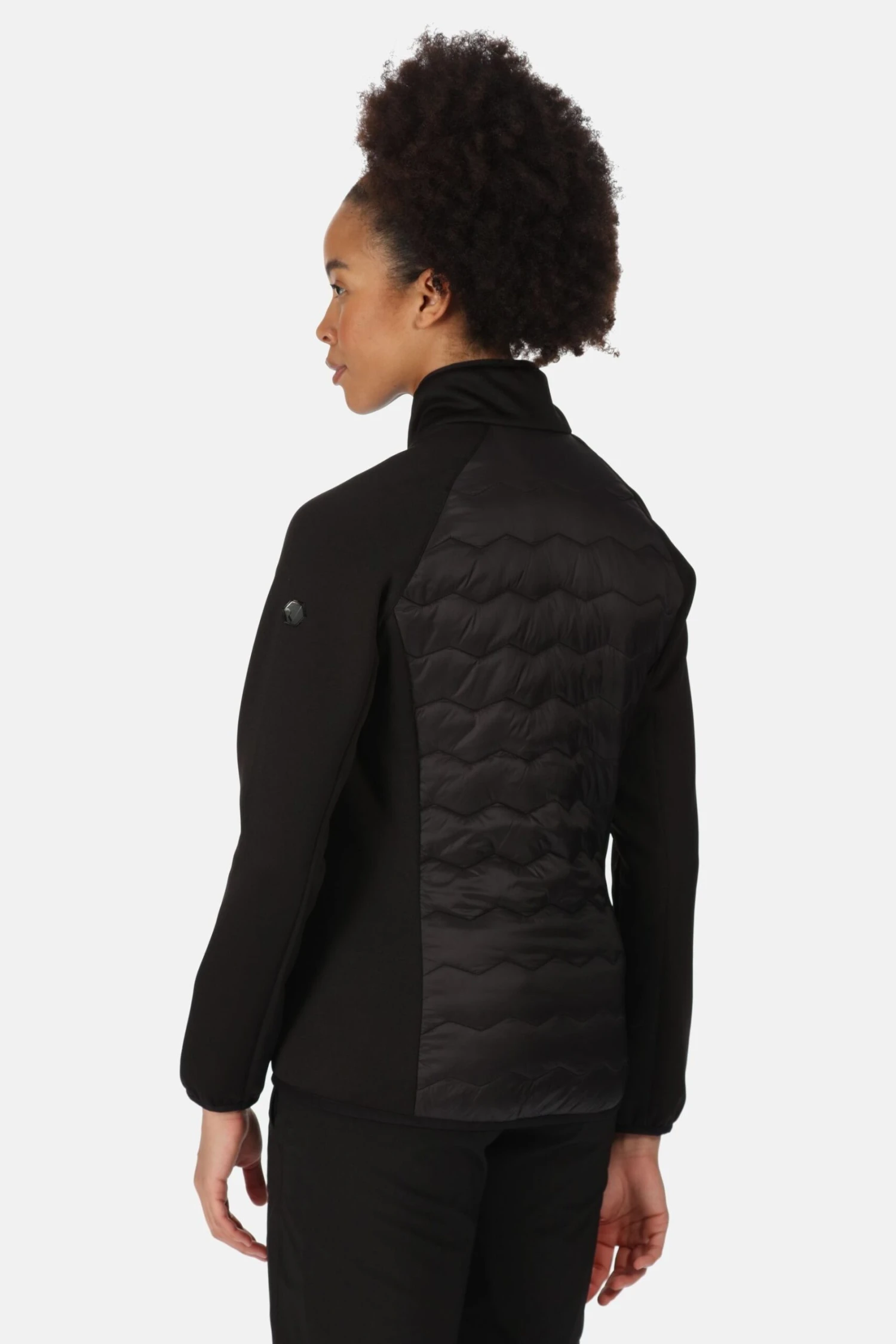 Regatta Black Clumber III Hybrid Jacket 2 Regatta Black Clumber III Hybrid Jacket - Imagen 2