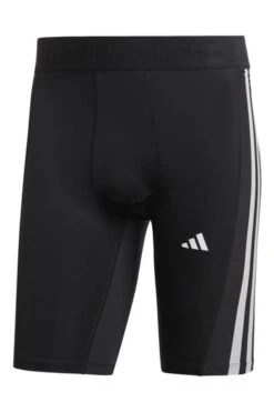 Adidas Black Performance Techfit 3-Stripes Training Short Tights-Negro -Tienda Barata Deporte M87426
