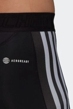 Adidas Black Performance Techfit 3-Stripes Training Short Tights-Negro -Tienda Barata Deporte M87426s4