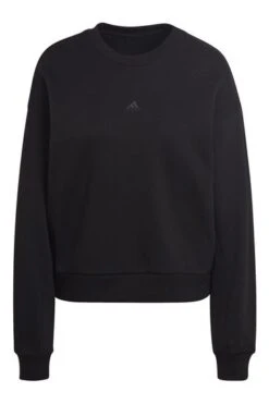 Adidas Black Sportswear All Szn Fleece Sweatshirt-Negro -Tienda Barata Deporte M87731