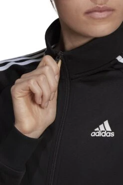 Adidas Black Primegreen Essentials Warm-Up Slim 3-Stripes Track Top -Tienda Barata Deporte M87903s6