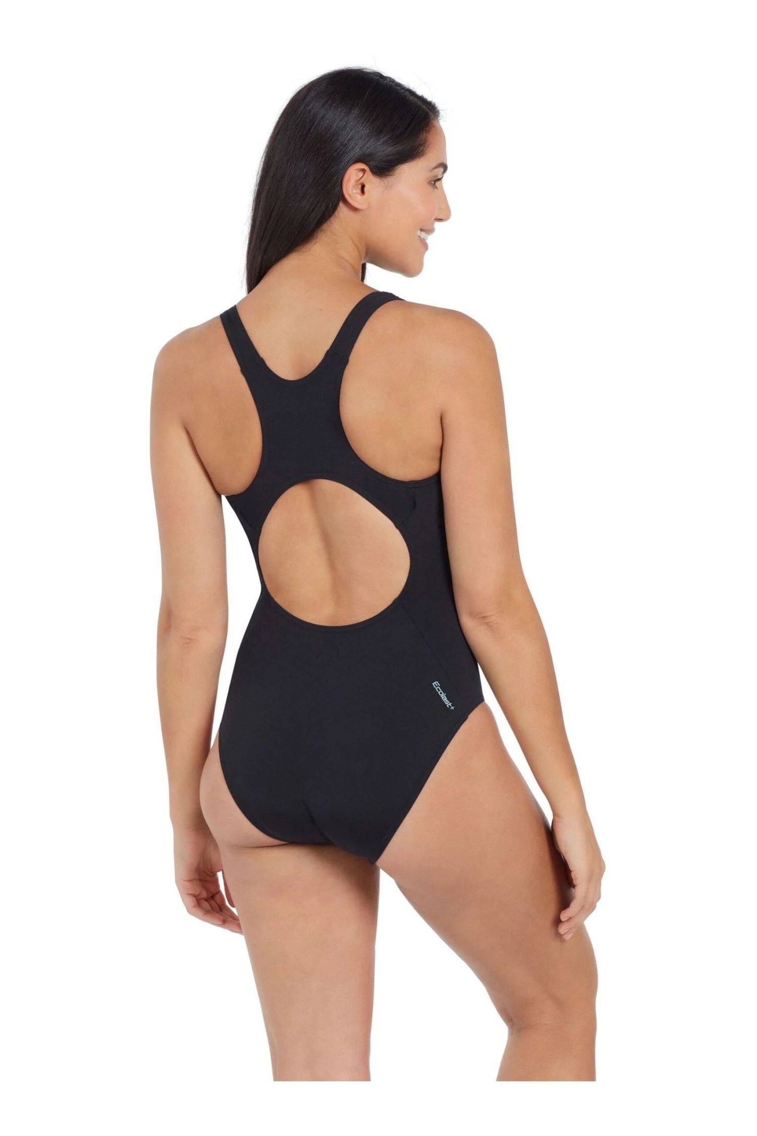 Zoggs Black Cottesloe Powerback One Piece Swimsuit 2 Zoggs Black Cottesloe Powerback One Piece Swimsuit - Imagen 2