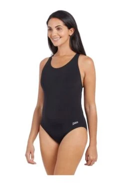 Zoggs Black Cottesloe Powerback One Piece Swimsuit 9 Zoggs Black Cottesloe Powerback One Piece Swimsuit -Tienda Barata Deporte M88612s3