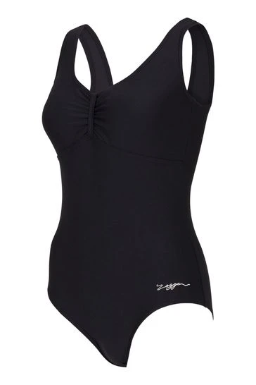 Zoggs Black Marley Scoopback One Piece Swimsuit 7 Zoggs Black Marley Scoopback One Piece Swimsuit - Imagen 7