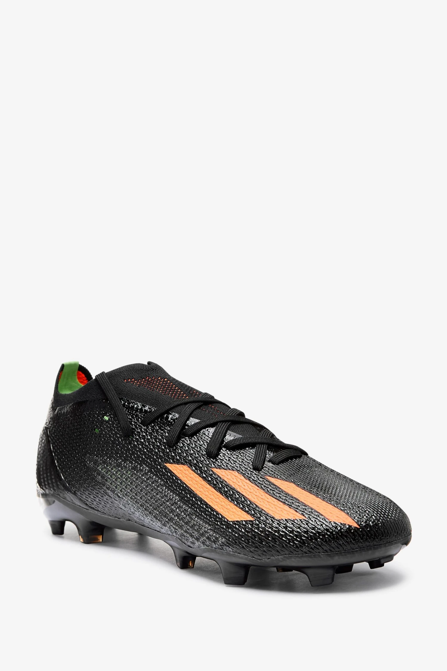 Adidas Black X Speedportal.2 Adult Firm Ground Football Boots 2 Adidas Black X Speedportal.2 Adult Firm Ground Football Boots - Imagen 2