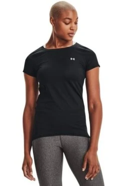 Under Armour Black HeatGear Armour T-Shirt-Negro -Tienda Barata Deporte M92472