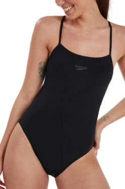 Speedo Black Endurance+ Thinstrap One Piece Swimsuit 15 Speedo Black Endurance+ Thinstrap One Piece Swimsuit -Tienda Barata Deporte M96907s5