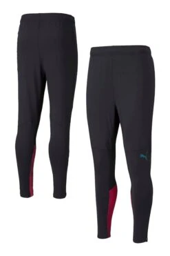 Puma Black Manchester City Training Zipped Joggers
