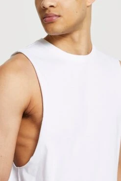 River Island Plain White Tank -Tienda Barata Deporte N00608s3