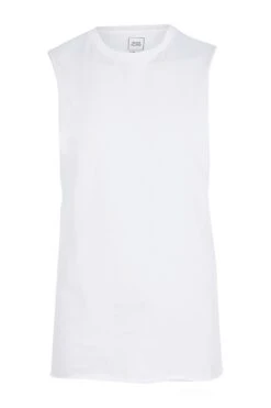 River Island Plain White Tank -Tienda Barata Deporte N00608s4