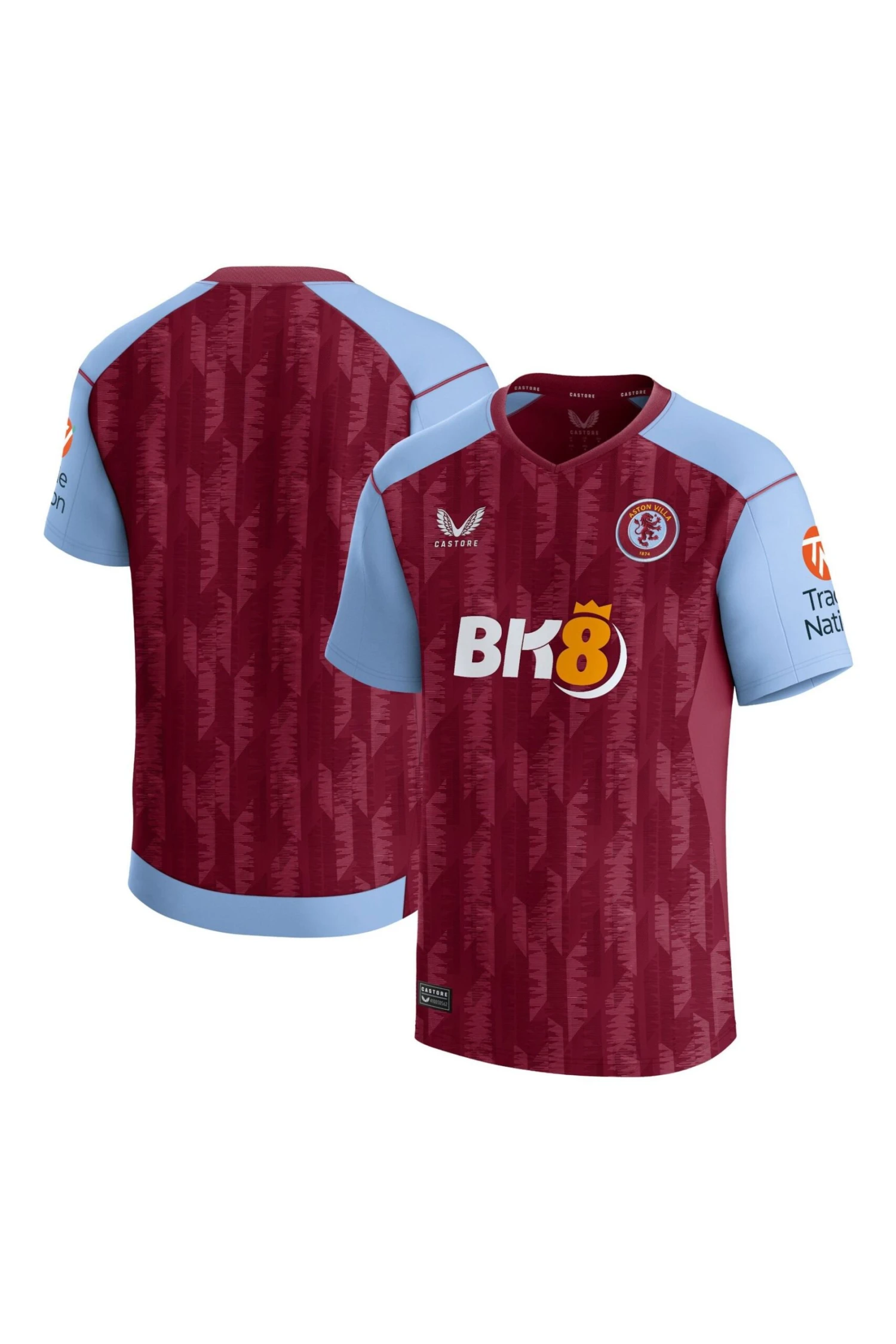 Castore Aston Villa Home Shirt 1 Castore Aston Villa Home Shirt