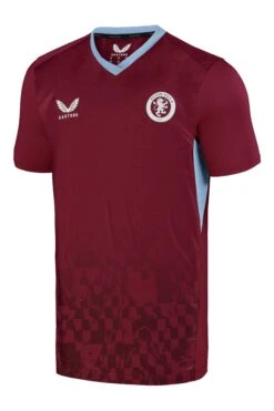 Castore Red Aston Villa Home Match Day Top -Tienda Barata Deporte N15303s2