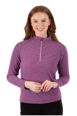 Trespass Purple Meadows Fleece Top