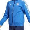 Adidas Blue Italy Adidas Anthem Jacket