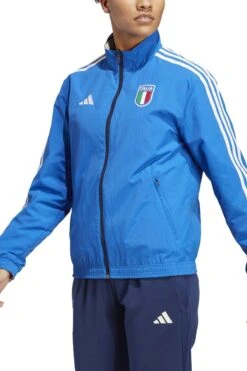 Adidas Blue Italy Adidas Anthem Jacket