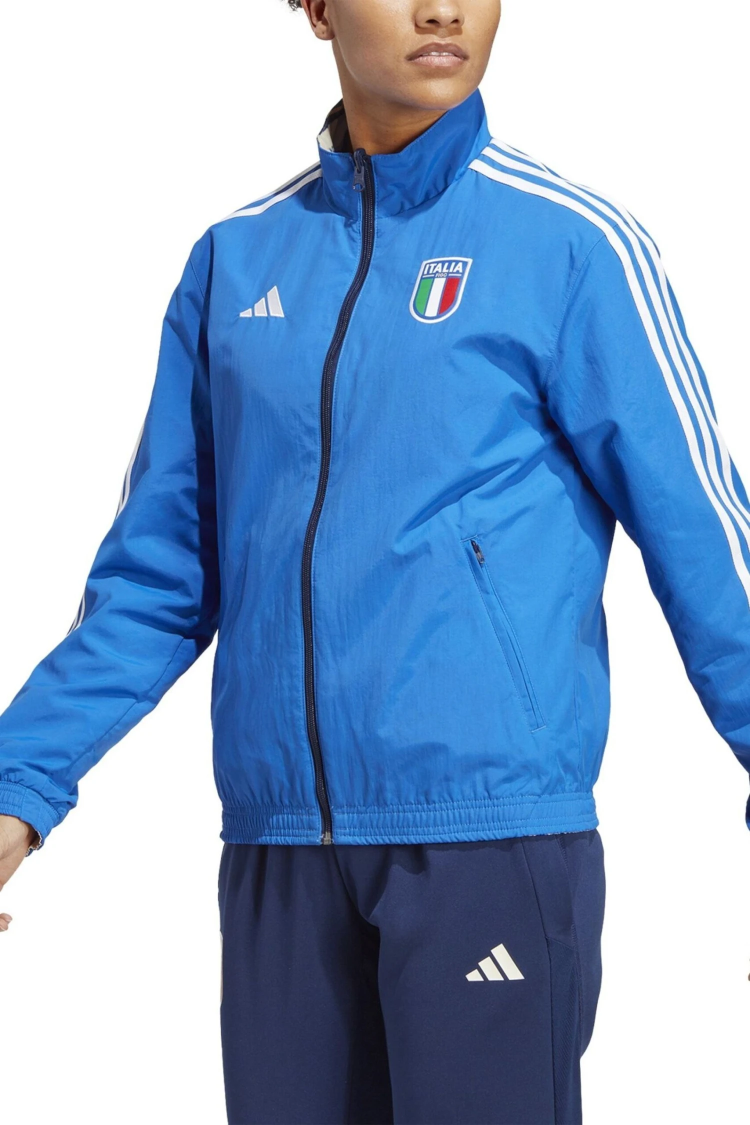 Adidas Blue Italy Adidas Anthem Jacket 1 Adidas Blue Italy Adidas Anthem Jacket