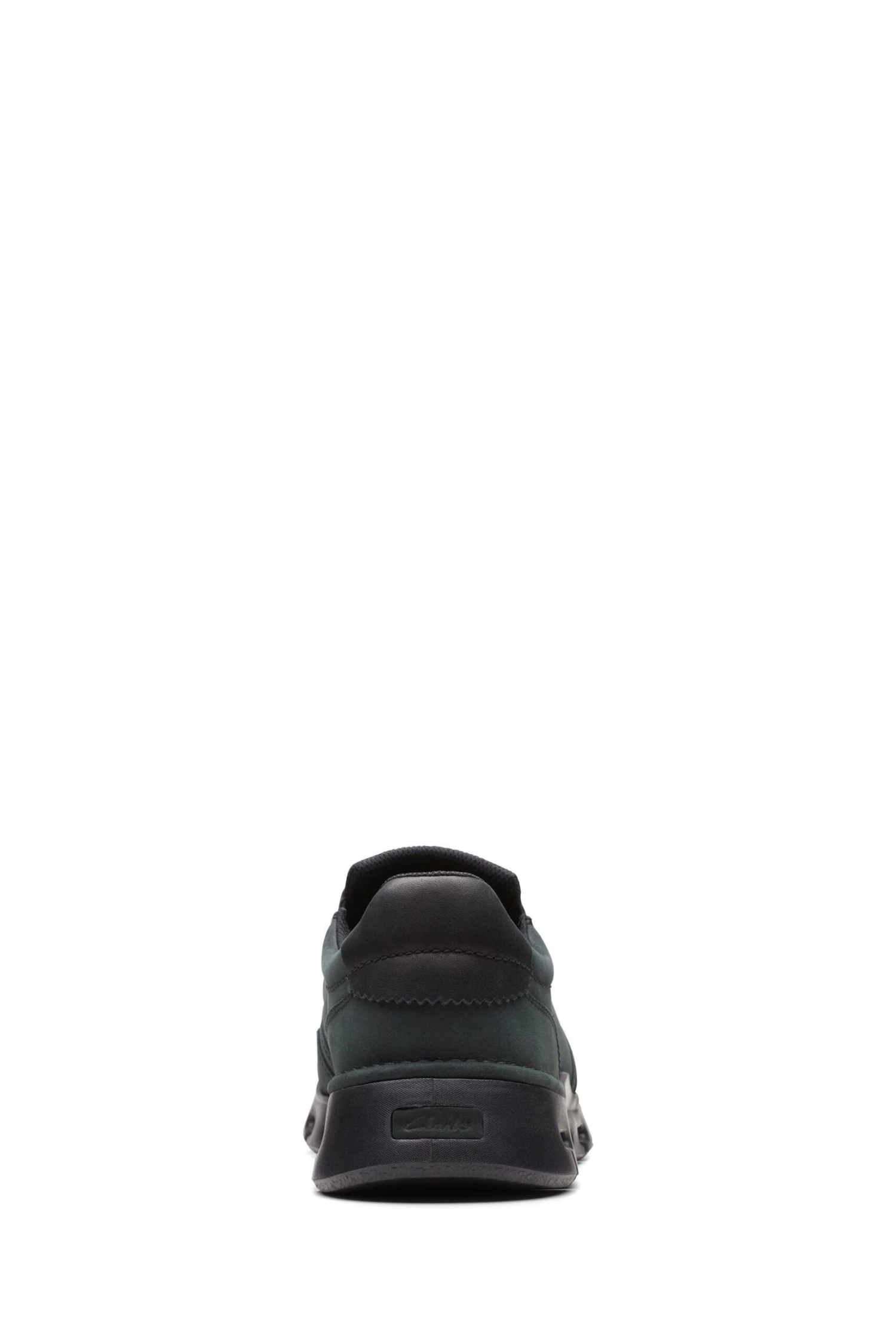 Clarks Black Nubuck Nature X Step Shoes 6 Clarks Black Nubuck Nature X Step Shoes - Imagen 6