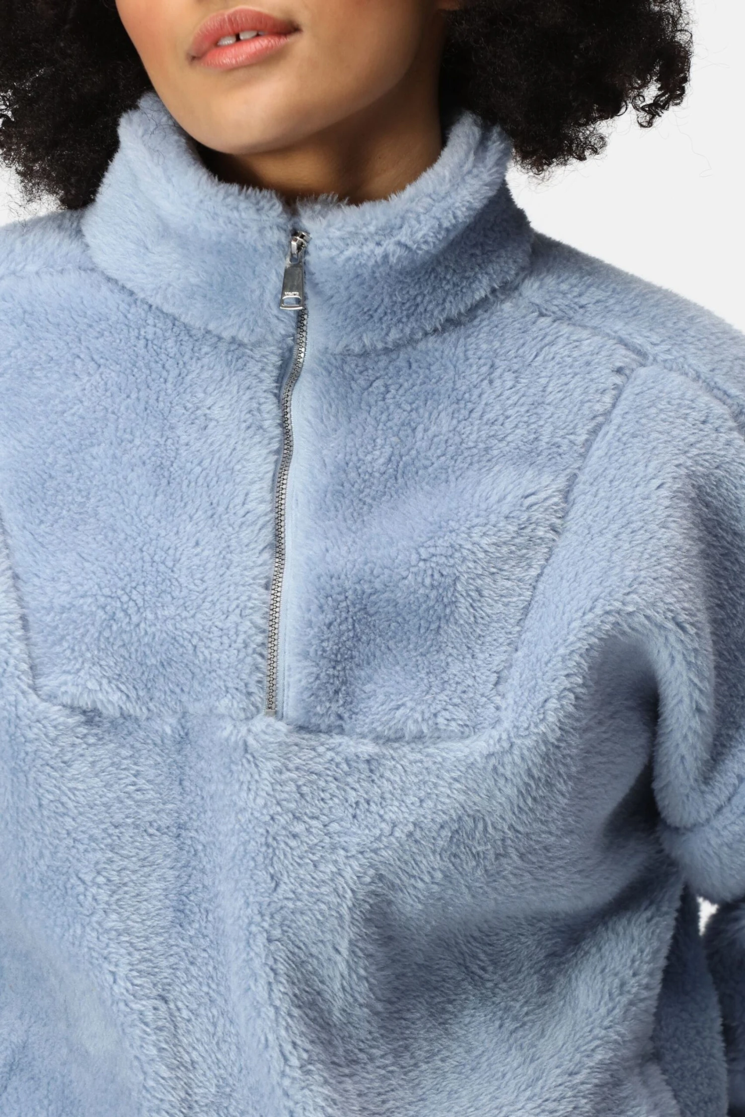 Regatta Blue Zeeke Half Zip Fluffy Fleece 6 Regatta Blue Zeeke Half Zip Fluffy Fleece - Imagen 6