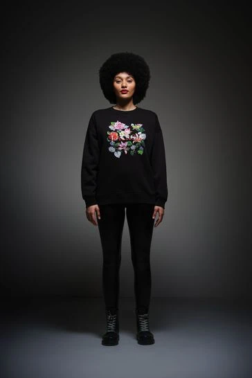 Regatta Christian Lacroix Beauvoison Black Sweatshirt 4 Regatta Christian Lacroix Beauvoison Black Sweatshirt - Imagen 4