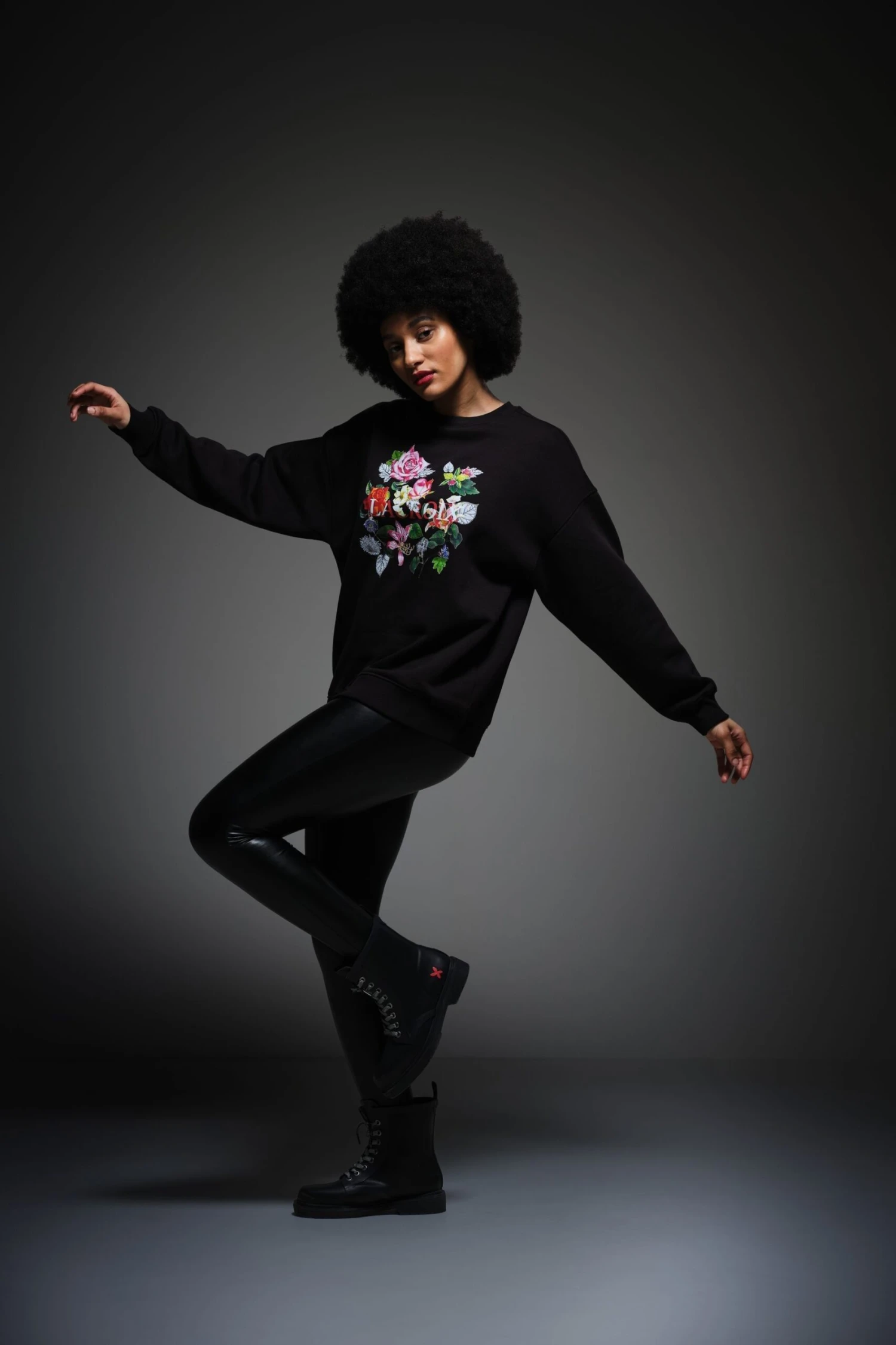 Regatta Christian Lacroix Beauvoison Black Sweatshirt 3 Regatta Christian Lacroix Beauvoison Black Sweatshirt - Imagen 3