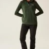 Regatta Green Sweethart Half Zip Fleece