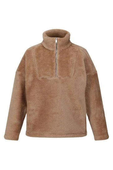 Regatta Natural Zeeke Half Zip Fluffy Fleece 9 Regatta Natural Zeeke Half Zip Fluffy Fleece - Imagen 9