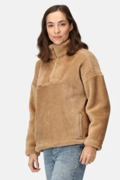 Regatta Natural Zeeke Half Zip Fluffy Fleece 14 Regatta Natural Zeeke Half Zip Fluffy Fleece -Tienda Barata Deporte N58323s6