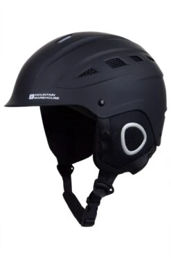 Mountain Warehouse Black Pinnacle Unisex Ski Helmet