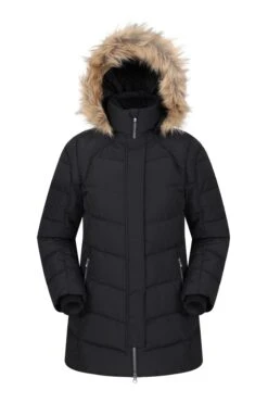 Mountain Warehouse Jet Black Isla II Womens Down Jacket