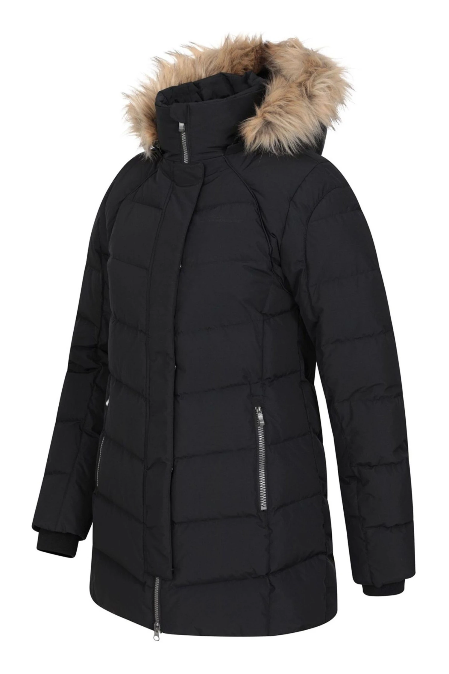 Mountain Warehouse Jet Black Isla II Womens Down Jacket 2 Mountain Warehouse Jet Black Isla II Womens Down Jacket - Imagen 2