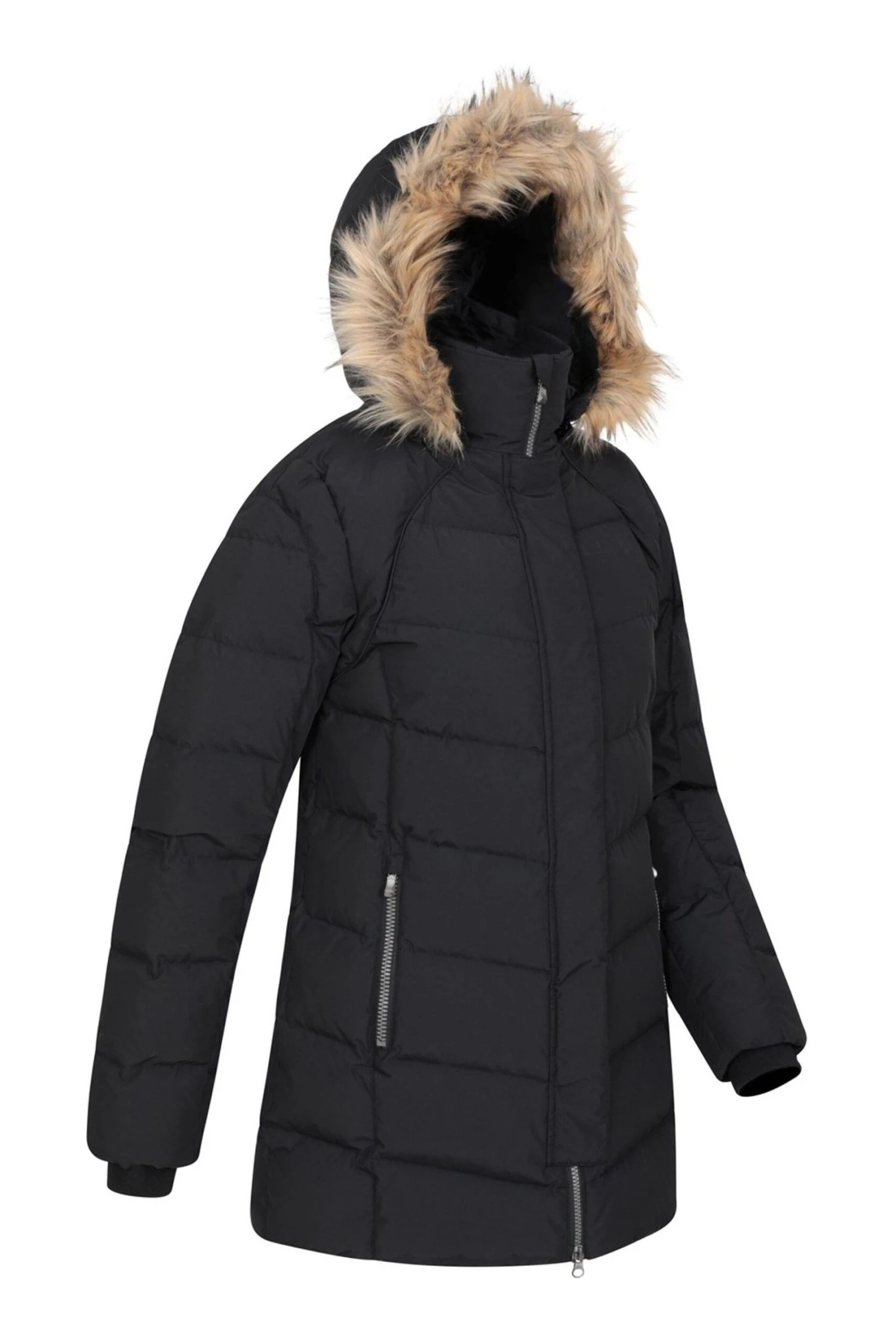 Mountain Warehouse Jet Black Isla II Womens Down Jacket 3 Mountain Warehouse Jet Black Isla II Womens Down Jacket - Imagen 3