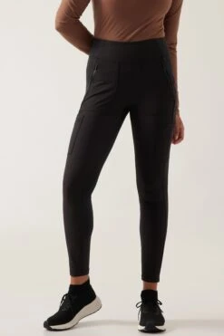 Athleta Black Headlands Hybrid Cargo II Leggings