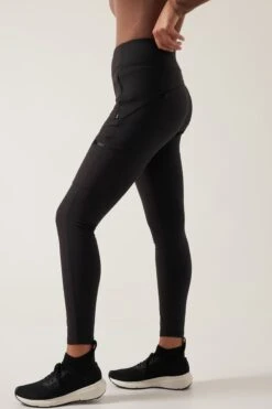 Athleta Black Headlands Hybrid Cargo II Leggings -Tienda Barata Deporte P94861s3