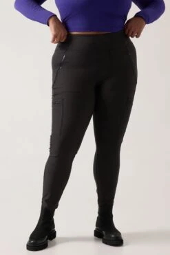 Athleta Black Headlands Hybrid Cargo II Leggings -Tienda Barata Deporte P94861s5