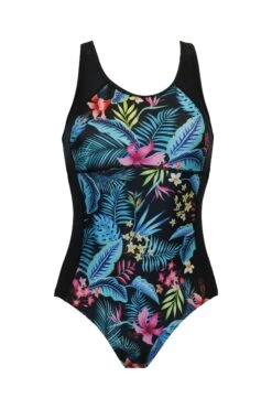 Pour Moi Black Energy Chlorine Resistant Recycled Swimsuit-Negro -Tienda Barata Deporte Q34942s4