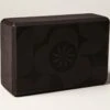 Athleta Black Plant Based Foam Yoga Block-Negro